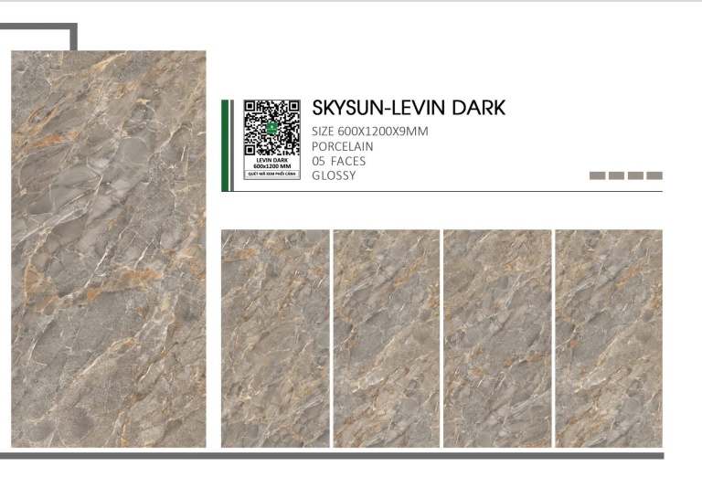 Gạch Ấn Độ - SKYSUN-LEVIN DARK