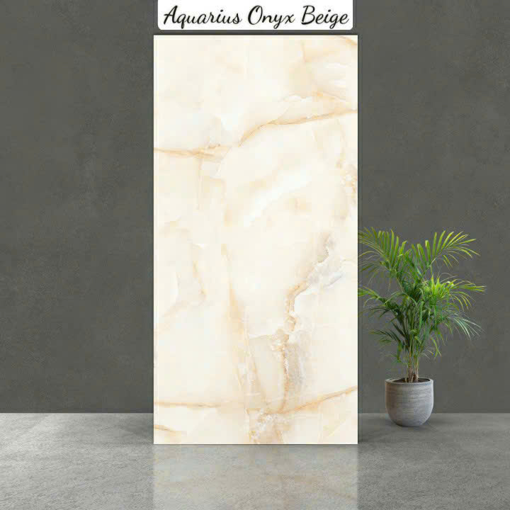 Gạch Ấn Độ - Aquarius Onyx Beige
