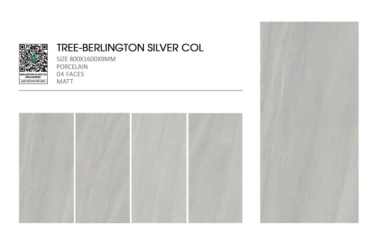 Gạch Ấn Độ - Tree-Berlington Silver Col