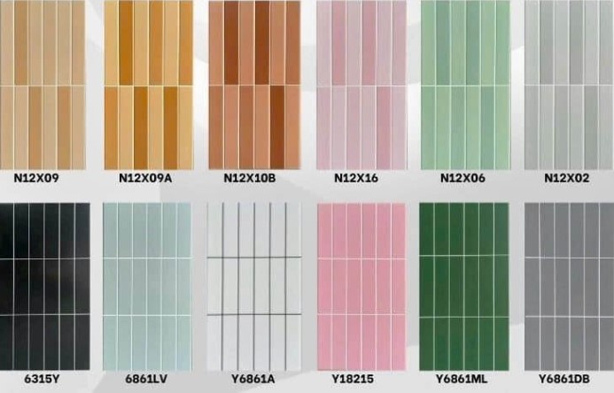 Gạch Trang Trí - N12 - 6315Y - Y6861A -Ý18215·- Y6861ML